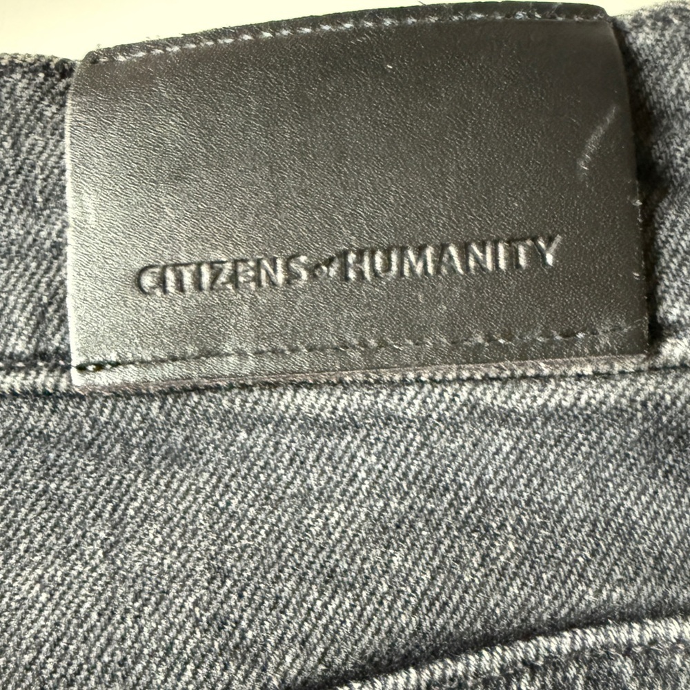 Citizens Of Humanity Emannuelle Mid Rise Boot Jeans Size 25 Black Ink - Picture 11 of 12